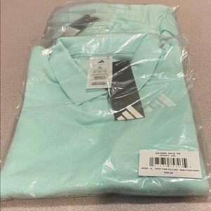 Sleeveless Terry Cloth Polo Tank Top & Matching Shorts NWT Size XL- 15-16 yrs